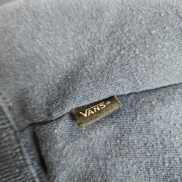 Vans Off The Wall 1966 Navy Blue Long Sleeve Pull-On Sweatshirt Men's Size S - Picture 5 of 5